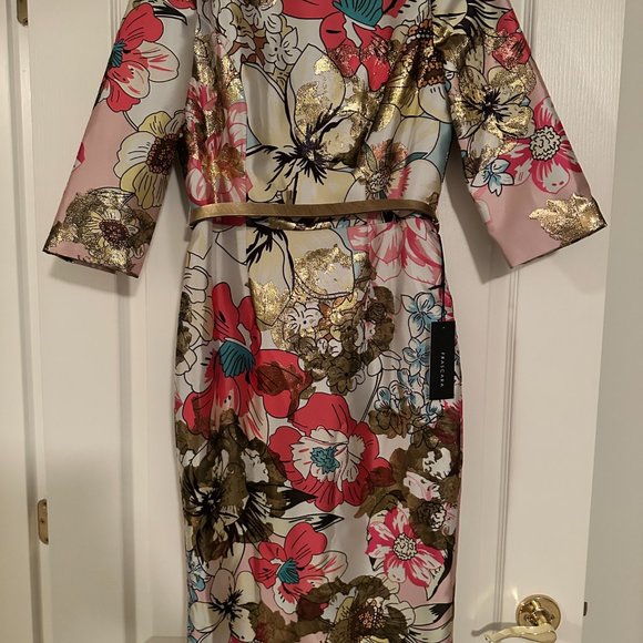 Brand New Frascara Size 6 Floral Dress - Picture 3 of 7
